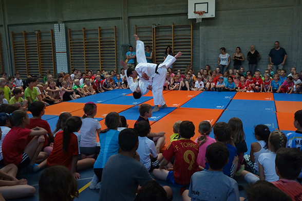 Judo macht Schule 2016 Demo